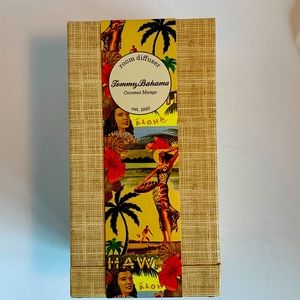 Tommy Bahama 🌴 Coconut Mango Complete New Sealed Box Room Diffuser Oil Reed Set